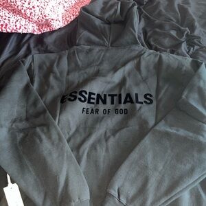 Fear of God Essentials Charcoal Gray Sweater